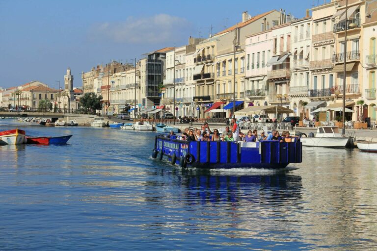Visite des canaux de Sète