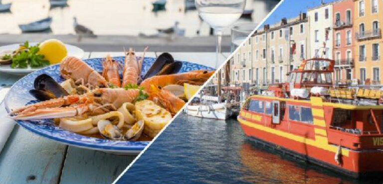 Offre combo bteau + resto de Sète Croisières