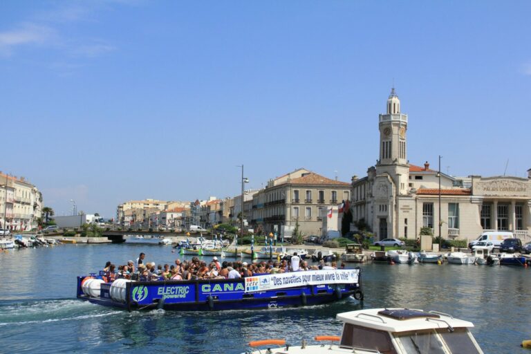 Visite des canaux de Sète
