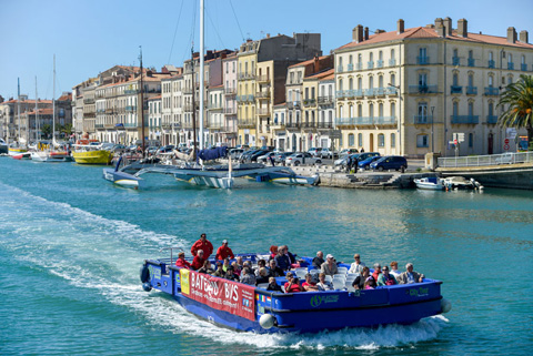 Visite des canaux de Sète