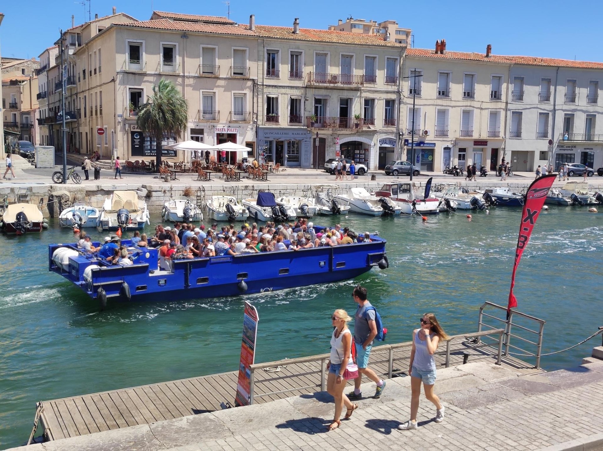 Visite des canaux de Sète