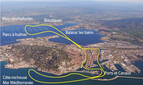 Bateau semi-rigide de 12 places X-boat de Sète Croisières