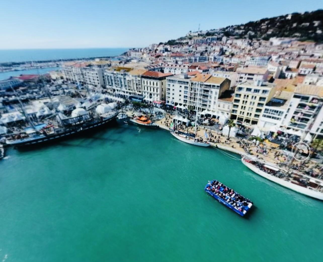 Navette Escale à Sète avec Sète Croisières